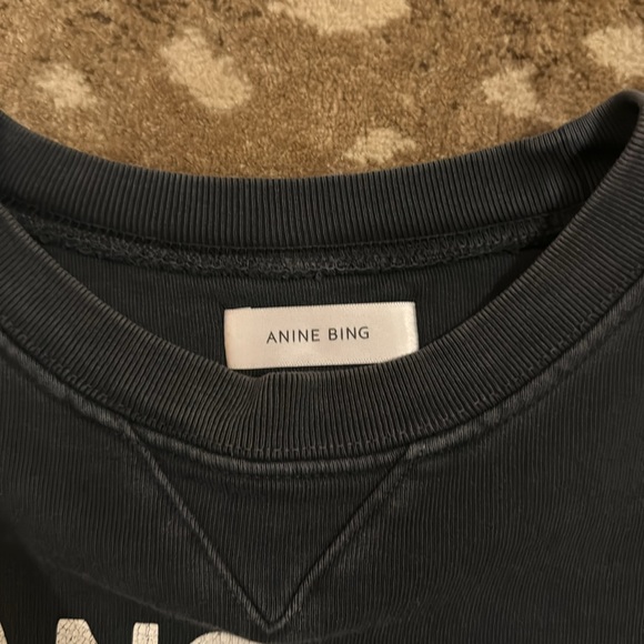 Anine Bing City Love Sweatshirt XS - Picture 10 of 11